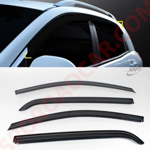 K-901-110 Smoke Window Sun Visor Rain Molding for Ssangyong Korando C 2011-2019 - Picture 1 of 4