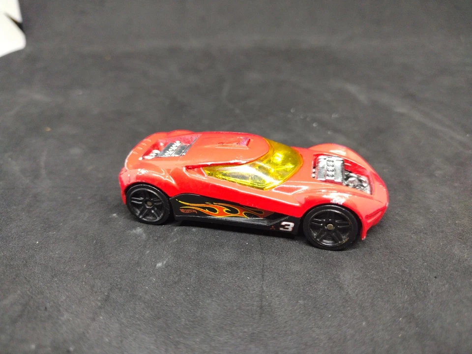 Hot Wheels Rojo Mitsubishi Doble Shotz Hecho en Tailandia E28 Foto 1 de 4