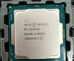 Intel Xeon E3-1245 V6 3.70GHz 4 Core 73W 8MB SR32B LGA1151 CPU Processor - Picture 1 of 2