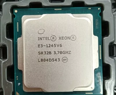 Intel Xeon E3-1245 V6 3.70GHz 4 Core 73W 8MB SR32B LGA1151 CPU Processor - Image 1 of 2