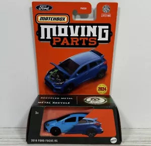 2024 Matchbox Moving Parts 2018 Ford Focus RS 48/54 - kostenloser Versand - Bild 1 von 4