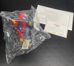 BRAND NEW IN ORIGINAL PKG 2002 DANBURY MINT STEIFF MOHAIR HARLEQUIN TEDDY BEAR - Picture 1 of 10