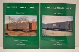 Railway Millk Cars 2 Vol. Set Robert Liljestrand & John Nehrich PB - Imagen 1 de 1