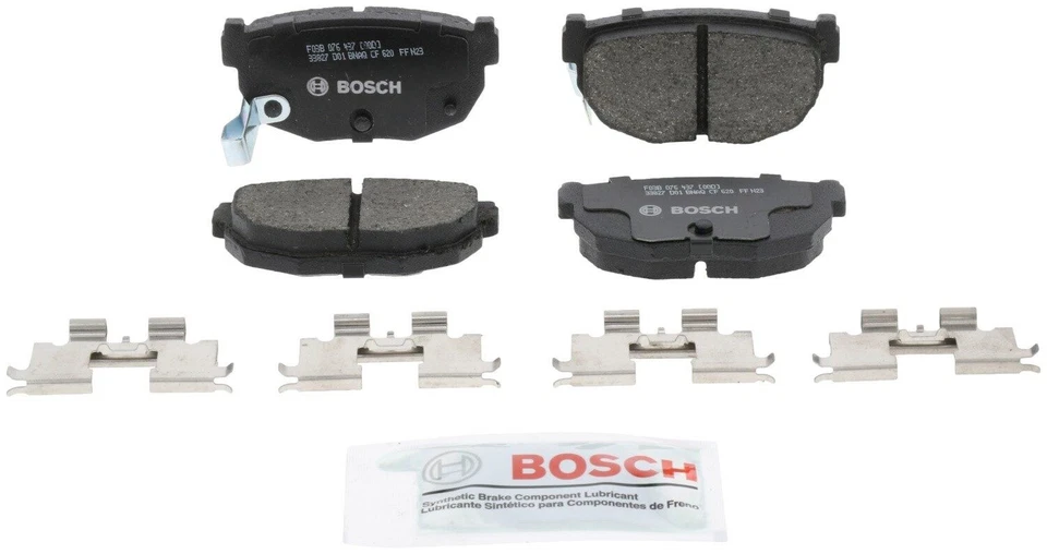 Керамические задние тормозные колодки BOSCH для Z31 NISSAN 300ZX 1984 84 85 86 87 88 89 1989 - Изображение 1 из 3
