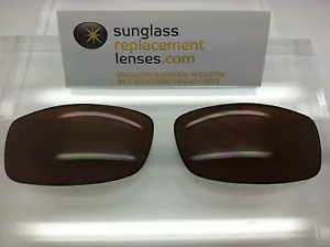 Lentes de repuesto para gafas de sol Arnette Fullhouse 4079 marrones polarizadas NUEVAS - Imagen 1 de 2