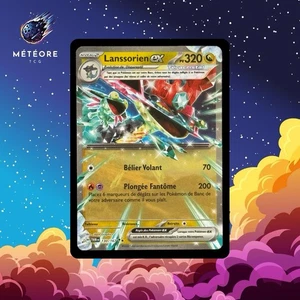 Carte Pokémon Lanssorien Ex 130/167   Mascarade Crépusculaire Français - Picture 1 of 2