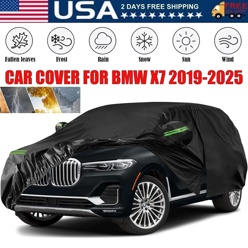 Outdoor Full Protection Waterproof Premium Custom Car Cover For 2019-2024 BMW X7 - Изображение 1 из 4