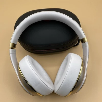 Auriculares Beats Studio B0501 Inalámbricos Bluetooth Sobre la Oreja Dorado Blanco Nuevos Auriculares Foto 1 de 4