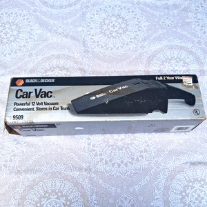 Vintage Black & Decker CarVac 12 V DC Auto Staubsauger/Staubbuster #9509 16 'Kabel - Bild 1 von 6