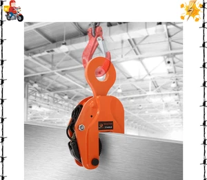 2 Tonnen 4400 Pfund Vertikale Plattenhebeklemme Blechhebeklemme Metall S... - Bild 1 von 10
