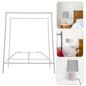 E27 Lamp Shade Bracket Square Iron Frame for Pendant and Table Lamps - Picture 1 of 9