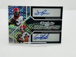 2024 Leaf Eclectic JADEN RASHADA & GUNNER STOCKTON Duo-Graphic Auto 2/10 🔥 - Bild 1 von 2