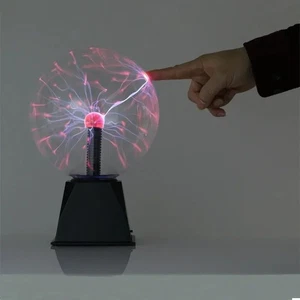 Plasma Ball LED Night Lamp Sound & Touch Sensitive Christmas Party Decoration - Picture 1 of 27