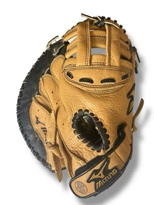 "Guante de receptor de softbol para niñas Mizuno GXS-100 32,5"" lanzamiento con la mano derecha"  - Imagen 1 de 11