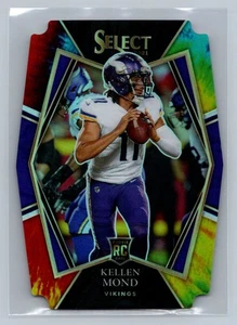 Panini Select #164 2021 Kellen Moon Tie-Dye Prizm Die Cut #/25 - Imagen 1 de 2