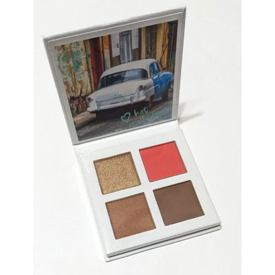 Bronceador rubor cara cuádruple bh cosméticos serie de viajes contorno brillante Foto 1 de 4