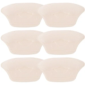 3 Pairs Anti-wear and Stickers Women's Foot Pads Thick Heel for Shoes - Picture 1 of 12