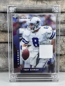 2022 Jersey Fusion Troy Aikman Donruss Game Used Jersey Dallas Cowboys - Picture 1 of 2