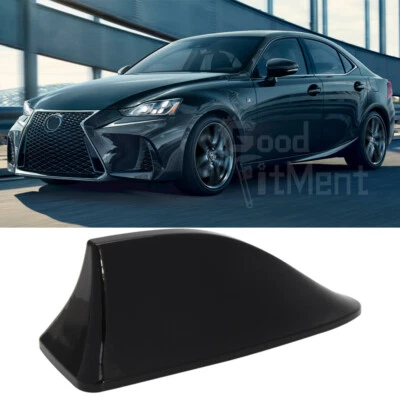 For Lexus LS IS ES CT RC Black  Fin Roof Antenna Aerial FM/AM Radio Signal - Image 1 of 4
