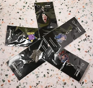 Loot Crate Phone Charms Loot Anime Exclusives Lot of 5 - Picture 1 of 5