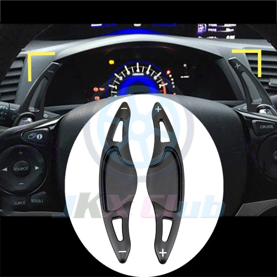 For Honda Civic 10th CRV 2016-2019 DSG Steering Wheel Shift Lever Paddle Shifter - Image 1 of 4