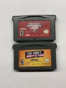 Tony Hawk's Downhill Jam & American Sk8Land Game Boy Advance GBA - Authentic! - Picture 1 of 2