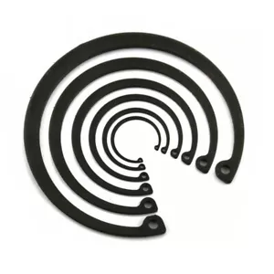 Seleccionar Ф7mm - Ф200mm Anillos de Retención Internos Circlip Anillo a Presión 65MN Acero Negro - Imagen 1 de 6