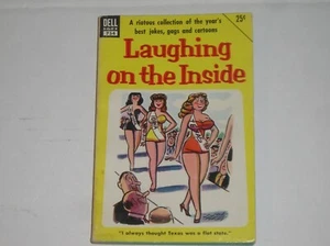 Vintage Paperback Book Laughing On The Inside Bill Yates Jokes & Cartoons 1952  - Bild 1 von 3