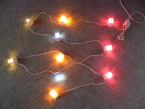 Party Lichter Kette 70iger Jahre Vintage Philips - Bild 1 von 8