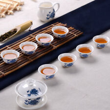 Chinese KungFu Tea Set Drinkware Ceramic Tea Pot Cup Tureen Gift Packing Pottery