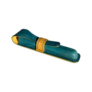 Ein Etui für Montblanc Stifte aus echtem Leder Füllfederhalter Kuli Etui - Picture 1 of 21