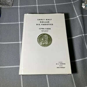 Early Half Dollar Die Varieties 1794-1836 3rd Edition AL C Overton - Bild 1 von 18