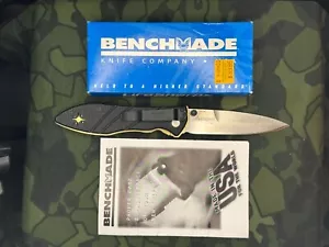 Benchmade 880 Elishewitz 3.5" ATS-34 Blade Folding Knife - Picture 1 of 5