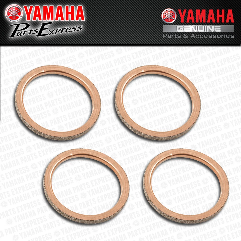 Yamaha YZFR1 YZF-R1 S M 2015-2021 OEM juntas de escape paquete de 4 2CR-14613-00-00 Foto 1 de 1