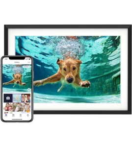 Euphro 32GB 10.1 Inch WiFi Digital Picture Frame 1280x800 HD IPS Touch Screen - Picture 1 of 6