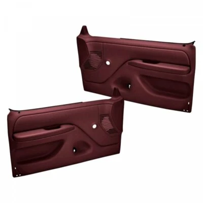 Par de paneles de puerta de repuesto Coverlay 12-92N-MR para 92 Ford F150 granate sin alimentación Foto 1 de 4