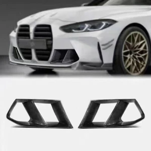 Dry Carbon Fiber Front Bumper Air Vent Body Kit For BMW G80 G82 - Picture 1 of 7