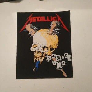 Vintage METALLICA Unused 80s BACK PATCH - Picture 1 of 11