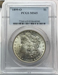 1899-O 1 $ PCGS MS 65 Morgan Silver Dollar - Bild 1 von 3