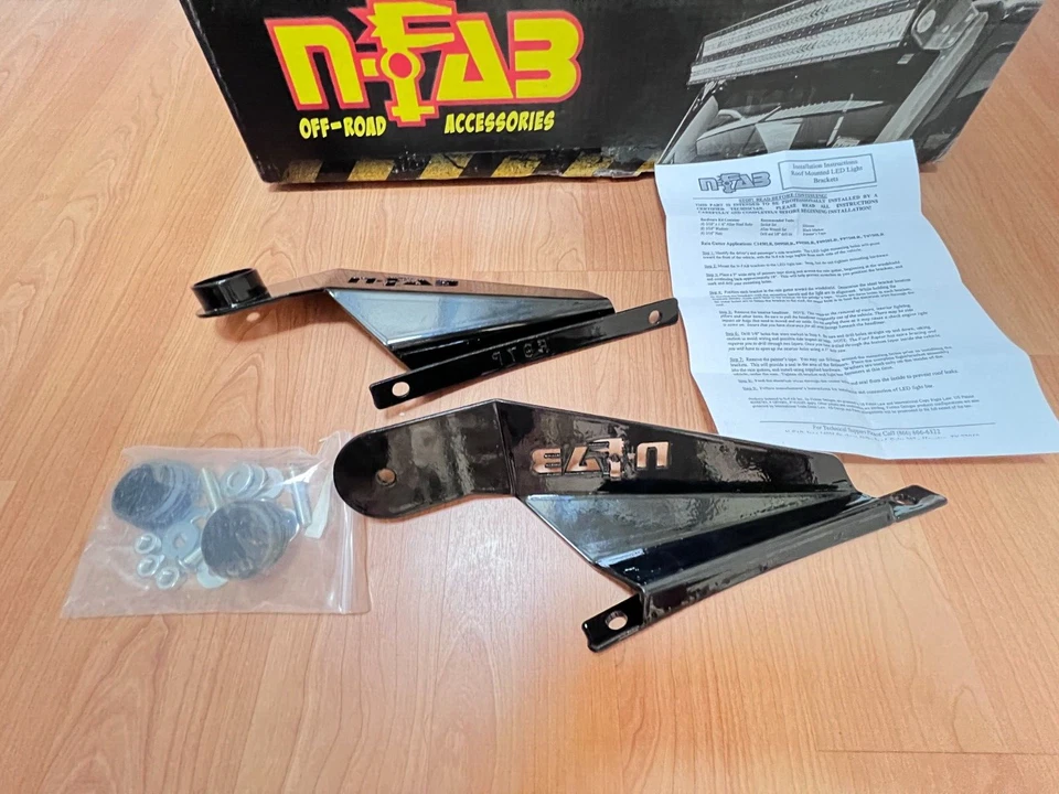 N-FAB para 99-16 Ford F250/F350/F450 Super Duty soportes de techo serie 49 F9949LR Foto 1 de 4