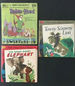 Disney Little Golden Records and Disneyland Record - Picture 1 of 10