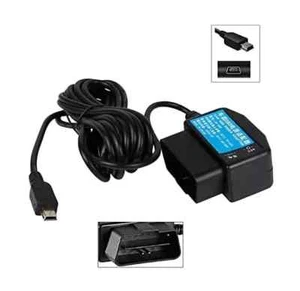 Dash Cam OBD Stromkabel Mini USB Netzteil Ladekabel 24 Stunden Surve - Bild 1 von 5