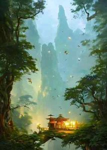 China Zhangjiajie Mountain PREMIUM POSTER FILM PRINT HIGH QUALITY Thick paper - Picture 1 of 2