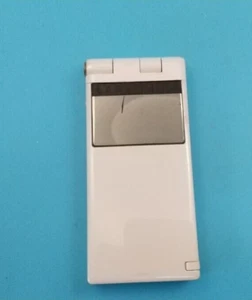 Panasonic P-03A Docomo Flip Phone White Good - Picture 1 of 4