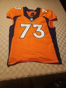 2020 Denver Broncos # 73 Authentic Practice Worn Jersey Sylvester Williams Gr. 48 - Bild 1 von 11