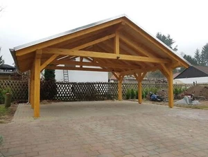 Doppelcarport Satteldach Exklusiv 14/14 - Bild 1 von 1