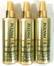 (3 Bottles) Pantene Pro V Thermal Heat Primer Spray Up To 450 Degrees 6.4 Oz
