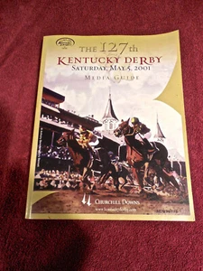 Kentucky Derby 127th Anniversary 2001 Media Guide-Fusaichi Pegasus • Bound Book! - Picture 1 of 2