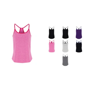 TriDri Women's Yoga Vest (TR043) - Fitness Gym Workout Jogging Tank Active Wear - Picture 1 of 17