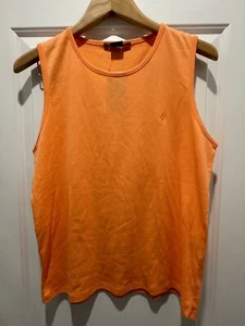 New With Tags Sport Ralph Lauren Womens XL Tank Top Orange Horse - Picture 1 of 5